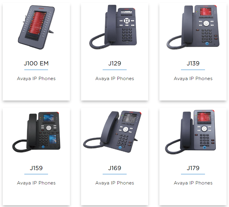 Avaya IP telefoons