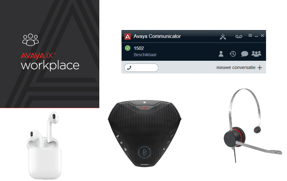 Avaya IX Workplace Communicator thuiswerken